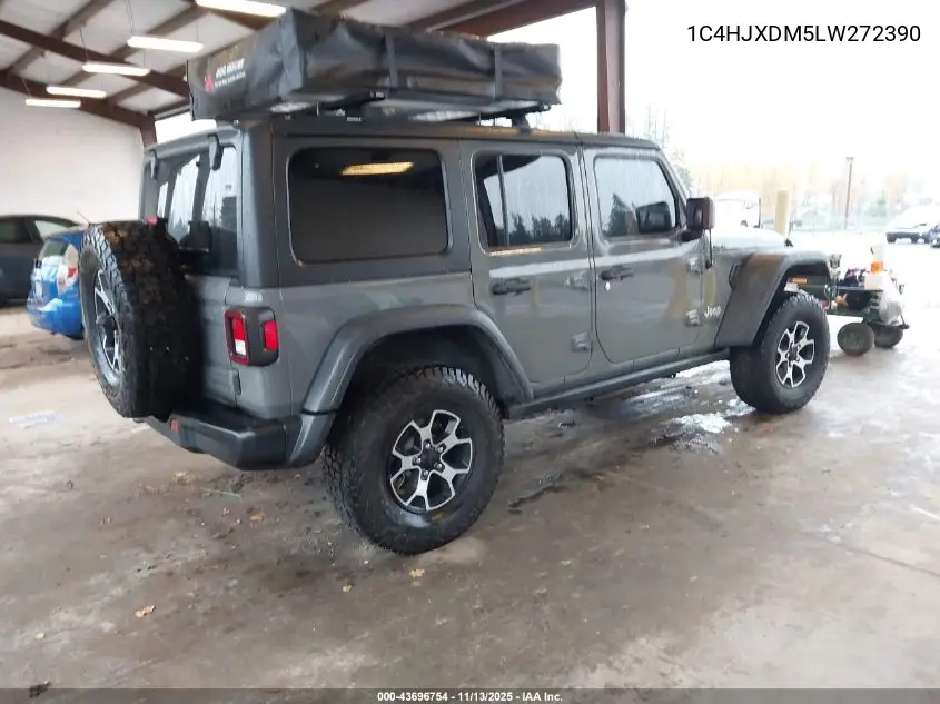 1C4HJXDM5LW272390 2020 Jeep Wrangler Unlimited Sport S 4X4