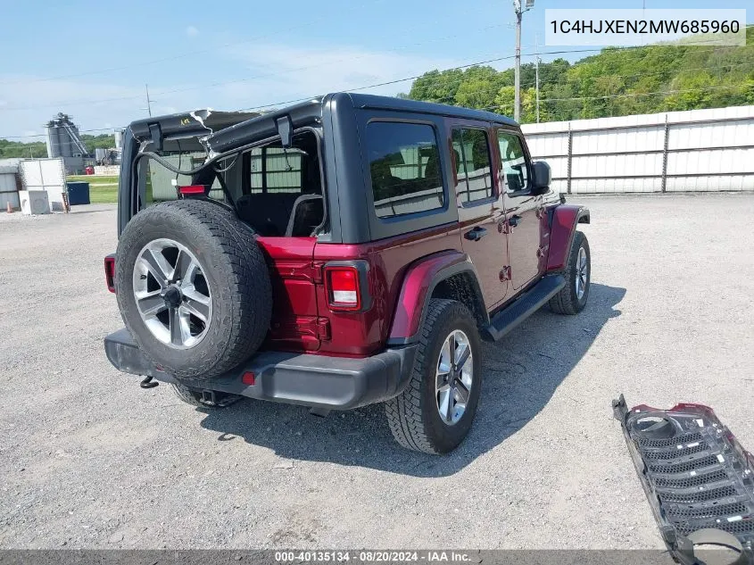 1C4HJXEN2MW685960 2021 Jeep Wrangler Unlimited Sahara