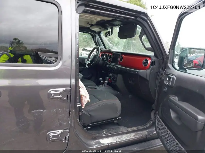 1C4JJXFG0NW222704 2022 Jeep Wrangler Unlimited Rubicon 4X4