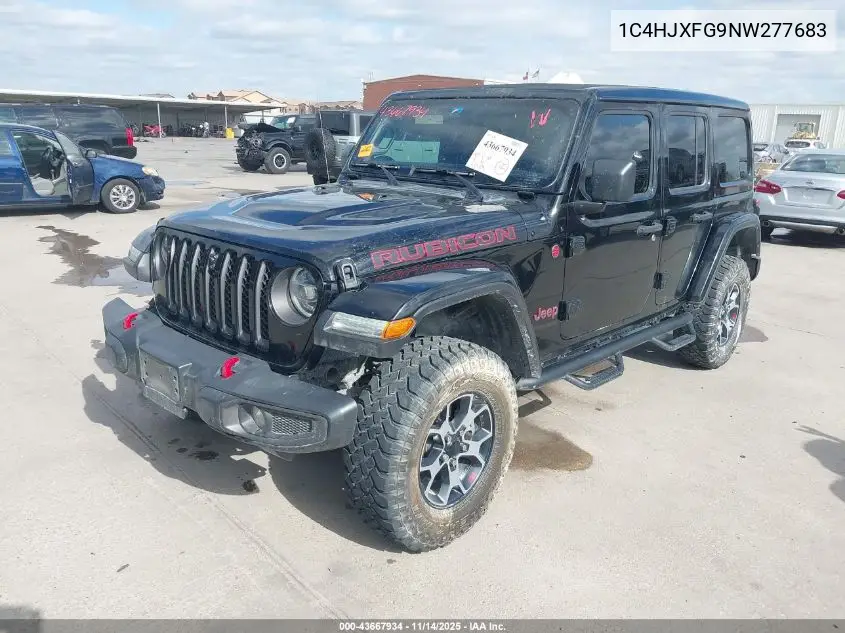 1C4HJXFG9NW277683 2022 Jeep Wrangler Unlimited Rubicon 4X4