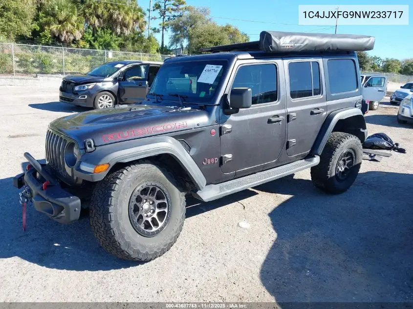1C4JJXFG9NW233717 2022 Jeep Wrangler Unlimited Rubicon 4X4