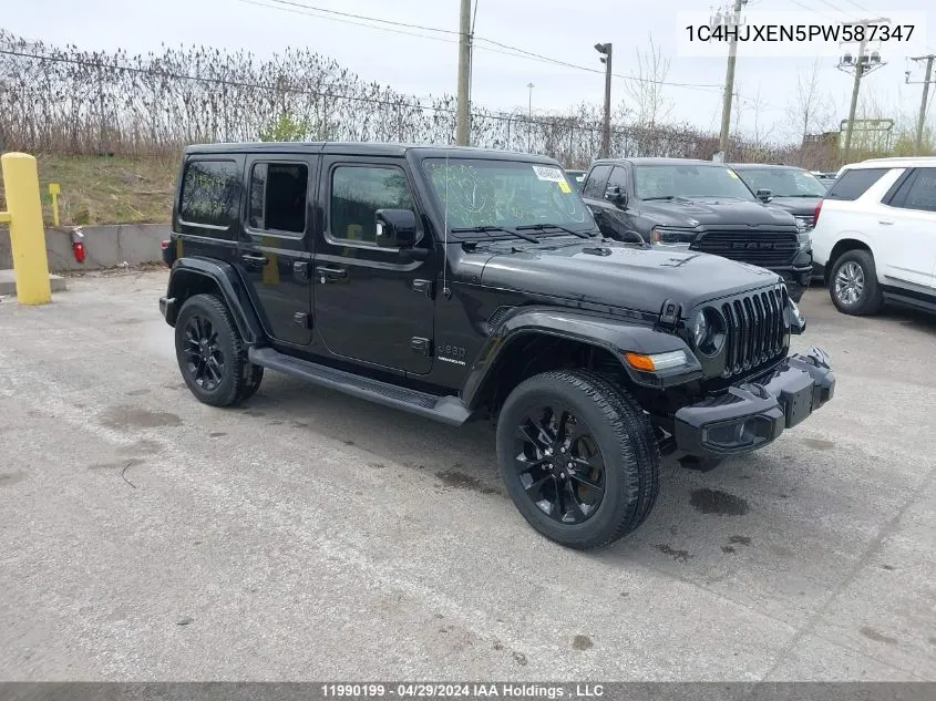 1C4HJXEN5PW587347 2023 Jeep Wrangler Sahara