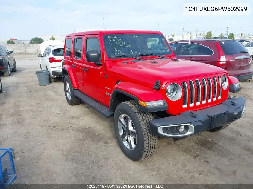 1C4HJXEG6PW502999 2023 Jeep Wrangler Sahara