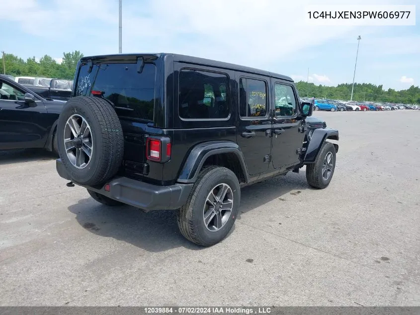 1C4HJXEN3PW606977 2023 Jeep Wrangler Sahara