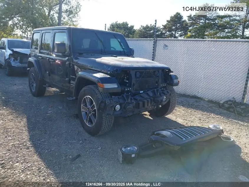 1C4HJXEG7PW693283 2023 Jeep Wrangler Sahara