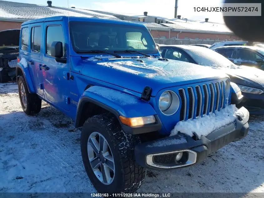 1C4HJXEN3PW572474 2023 Jeep Wrangler Sahara