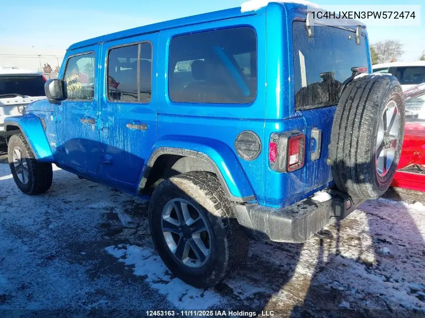 1C4HJXEN3PW572474 2023 Jeep Wrangler Sahara
