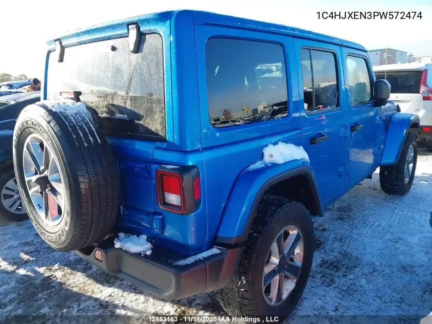 1C4HJXEN3PW572474 2023 Jeep Wrangler Sahara