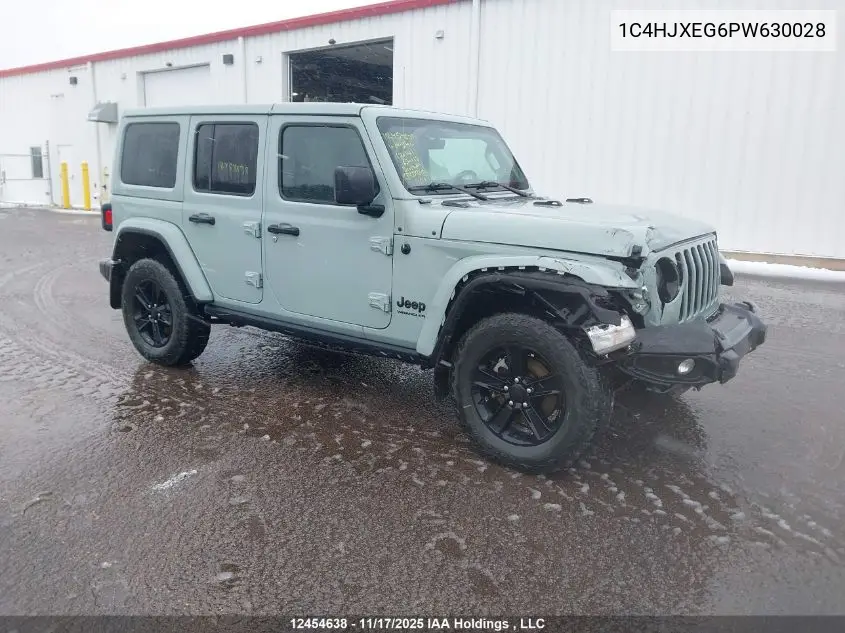 1C4HJXEG6PW630028 2023 Jeep Wrangler Sahara