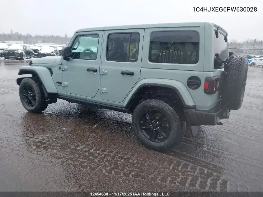 1C4HJXEG6PW630028 2023 Jeep Wrangler Sahara