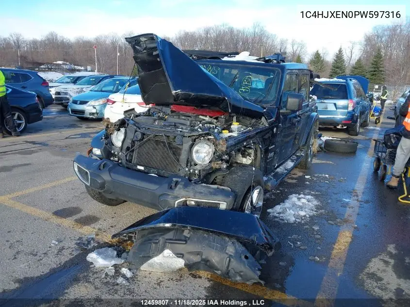 1C4HJXEN0PW597316 2023 Jeep Wrangler Sahara
