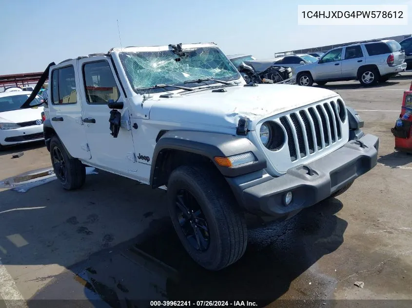 2023 Jeep Wrangler Sport VIN: 1C4HJXDG4PW578612 Lot: 39962241