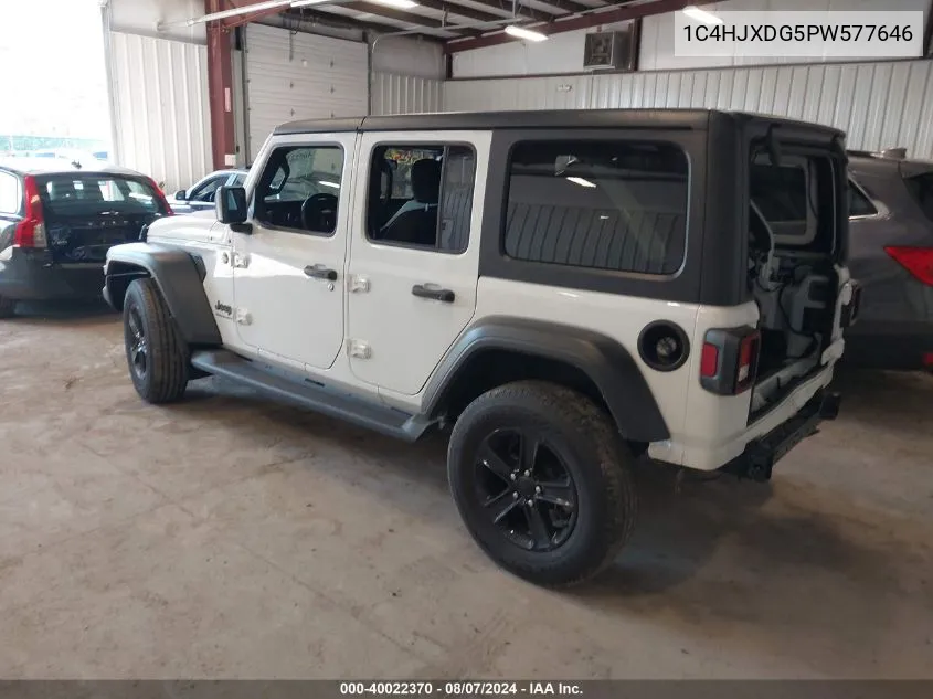 1C4HJXDG5PW577646 2023 Jeep Wrangler 4-Door Sport Altitude 4X4