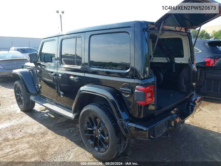 1C4HJXEN2PW520673 2023 Jeep Wrangler 4-Door High Altitude 4X4