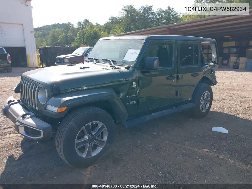 1C4HJXEG4PW582934 2023 Jeep Wrangler Sahara