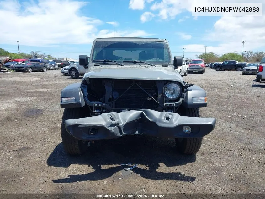 1C4HJXDN6PW642888 2023 Jeep Wrangler 4-Door Sport S 4X4