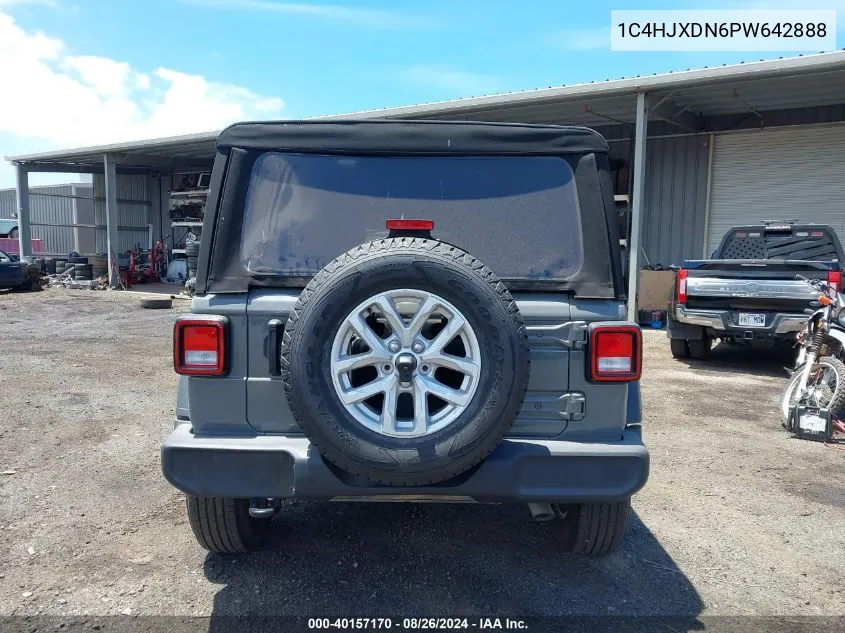 1C4HJXDN6PW642888 2023 Jeep Wrangler 4-Door Sport S 4X4