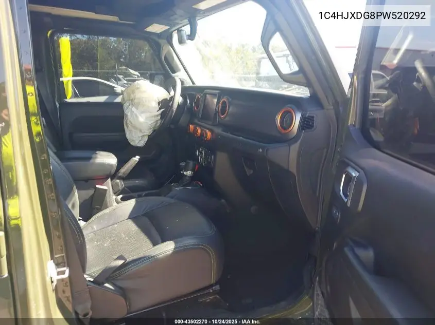 1C4HJXDG8PW520292 2023 Jeep Wrangler 4-Door Willys 4X4