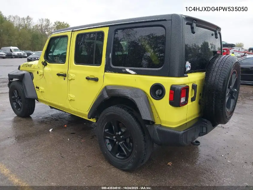1C4HJXDG4PW535050 2023 Jeep Wrangler 4-Door Sport Altitude 4X4