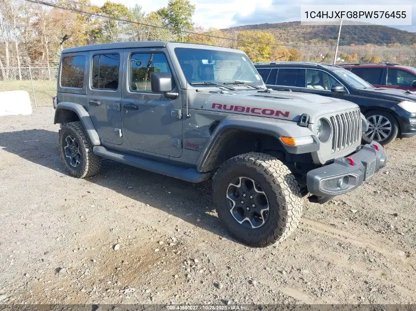1C4HJXFG8PW576455 2023 Jeep Wrangler 4-Door Rubicon 4X4
