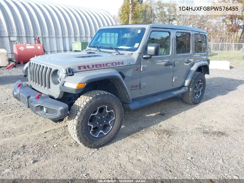 1C4HJXFG8PW576455 2023 Jeep Wrangler 4-Door Rubicon 4X4