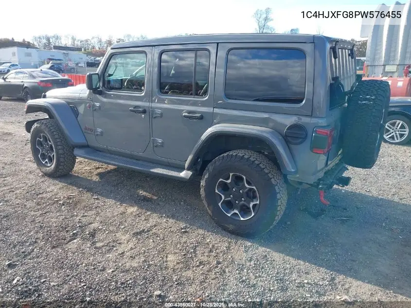 1C4HJXFG8PW576455 2023 Jeep Wrangler 4-Door Rubicon 4X4