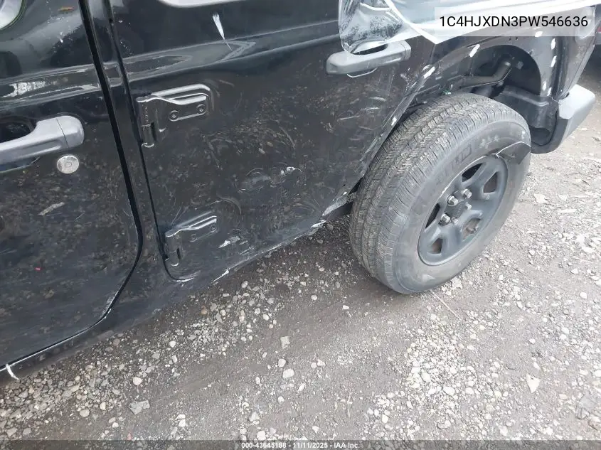 1C4HJXDN3PW546636 2023 Jeep Wrangler 4-Door Sport 4X4