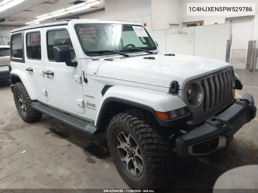 1C4HJXEN5PW529786 2023 Jeep Wrangler 4-Door Sahara 4X4