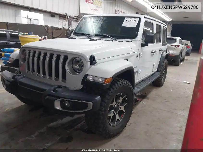 1C4HJXEN5PW529786 2023 Jeep Wrangler 4-Door Sahara 4X4