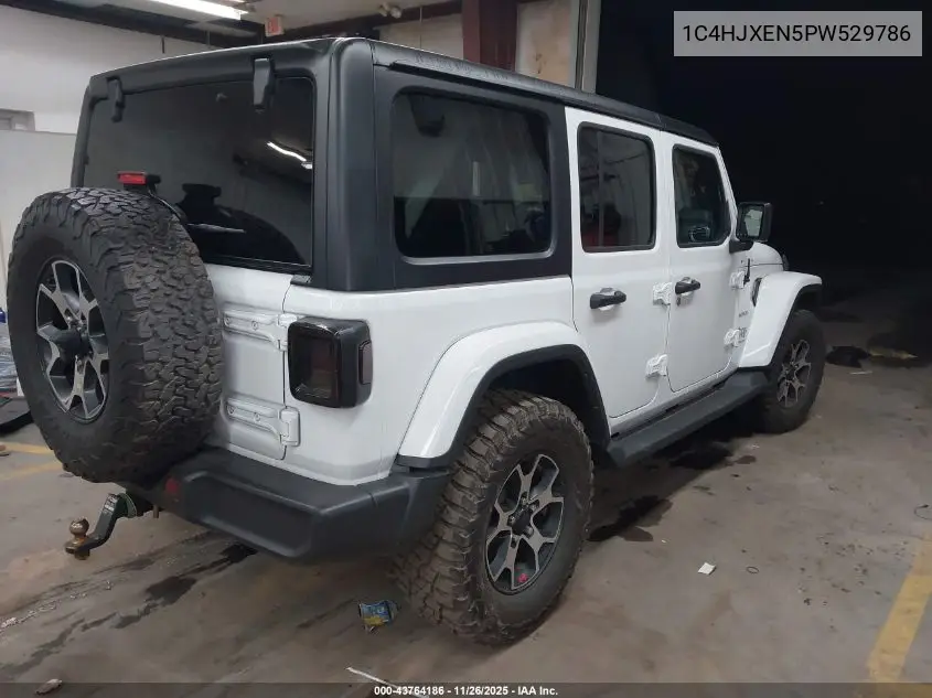 1C4HJXEN5PW529786 2023 Jeep Wrangler 4-Door Sahara 4X4