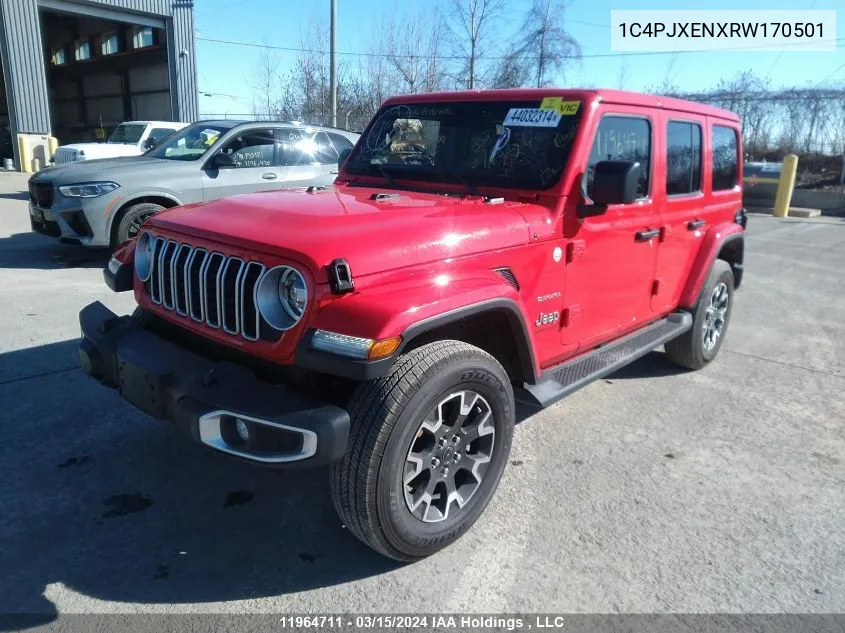 1C4PJXENXRW170501 2024 Jeep Wrangler Sahara