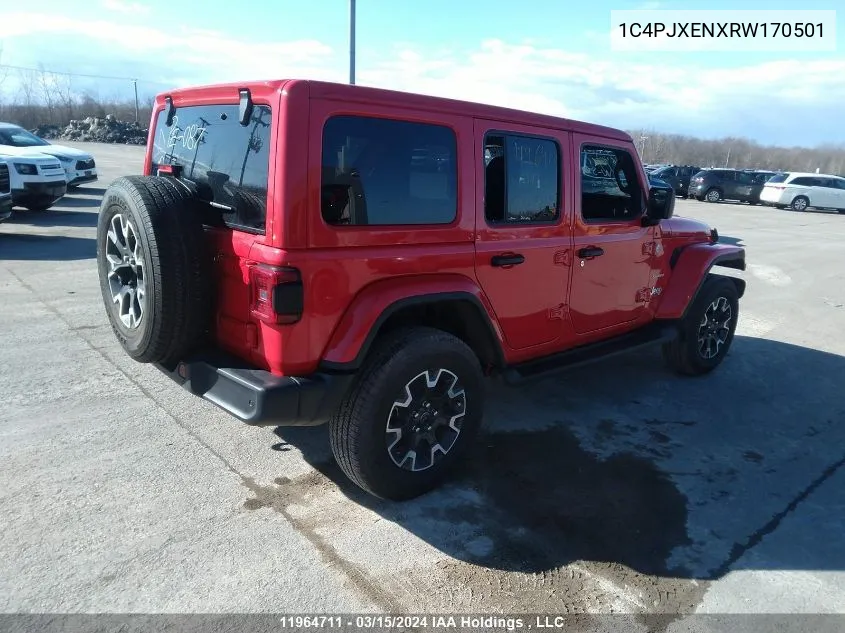 1C4PJXENXRW170501 2024 Jeep Wrangler Sahara