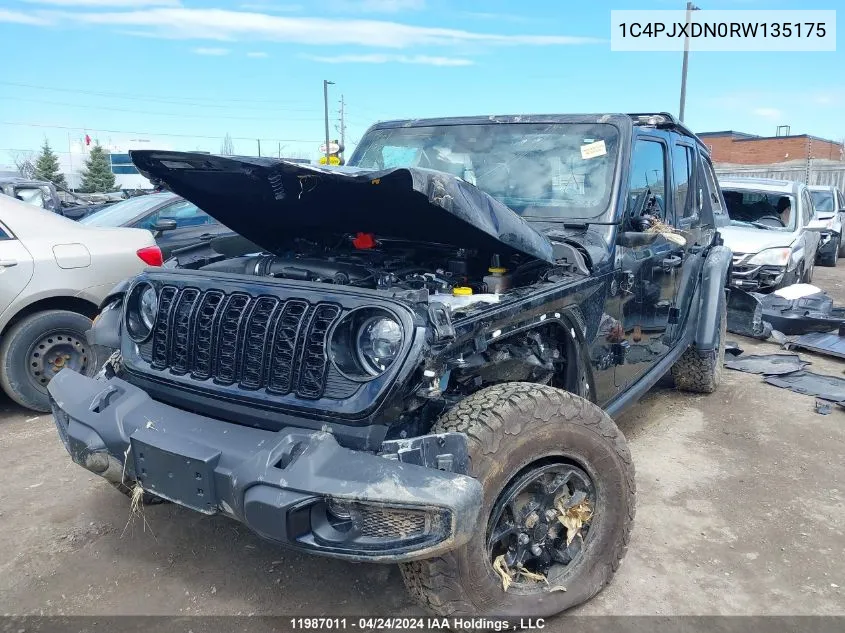 1C4PJXDN0RW135175 2024 Jeep Wrangler Sport