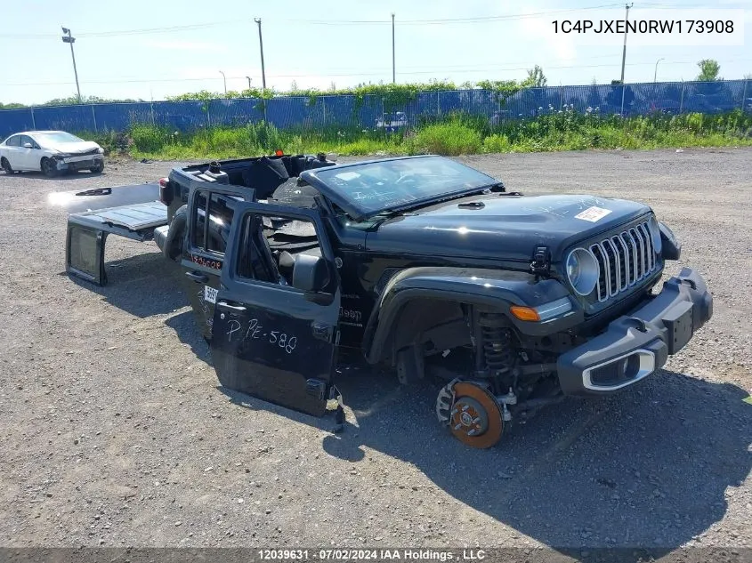 2024 Jeep Wrangler Piece VIN: 1C4PJXEN0RW173908 Lot: 12039631