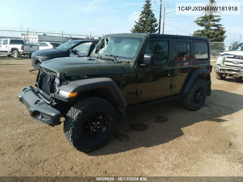 1C4PJXDN8RW181918 2024 Jeep Wrangler Sport