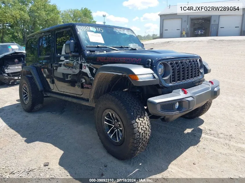 2024 Jeep Wrangler 4-Door Rubicon 4X4 VIN: 1C4RJXFG2RW289054 Lot: 39892310