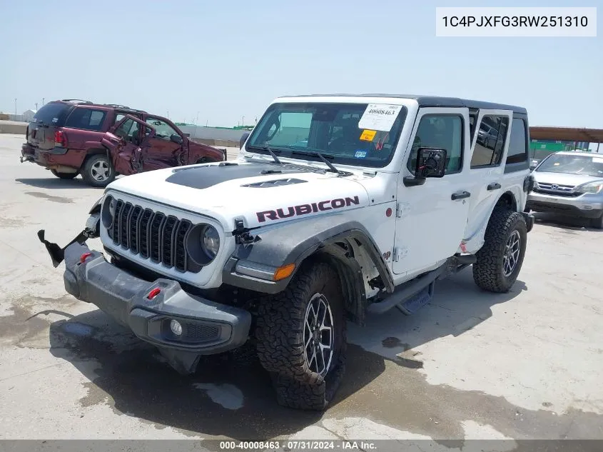 1C4PJXFG3RW251310 2024 Jeep Wrangler 4-Door Rubicon 4X4