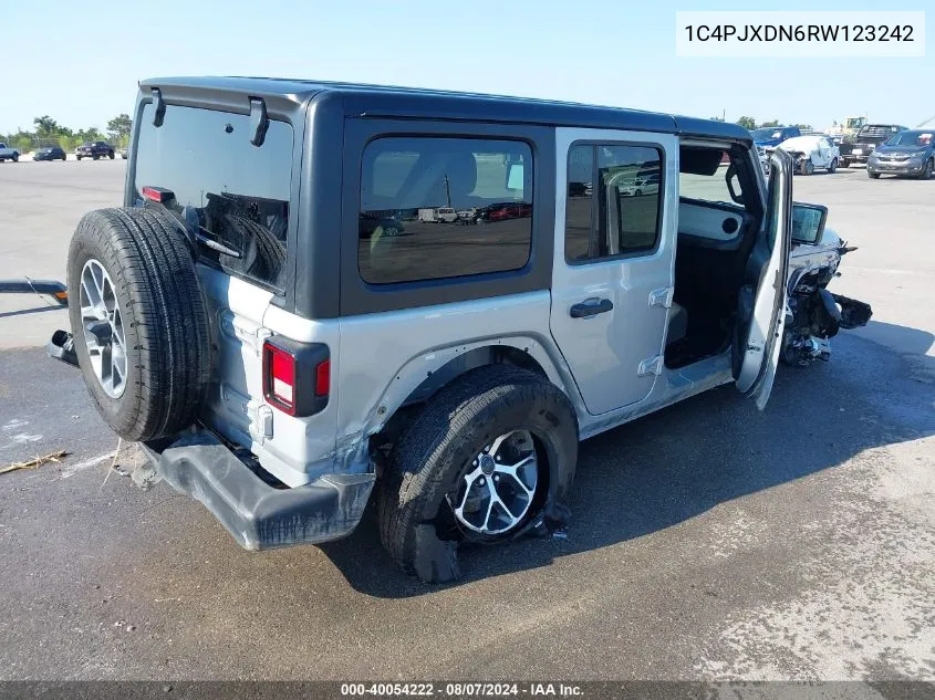 2024 Jeep Wrangler Sport S VIN: 1C4PJXDN6RW123242 Lot: 40054222