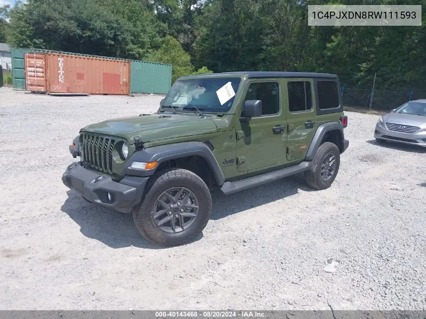 2024 Jeep Wrangler Sport VIN: 1C4PJXDN8RW111593 Lot: 40143468