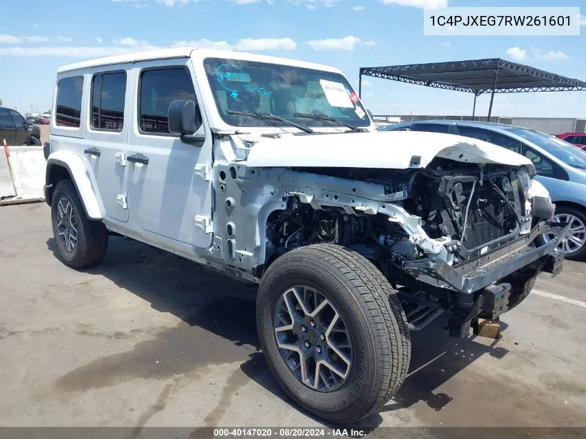 1C4PJXEG7RW261601 2024 Jeep Wrangler 4-Door Sahara 4X4