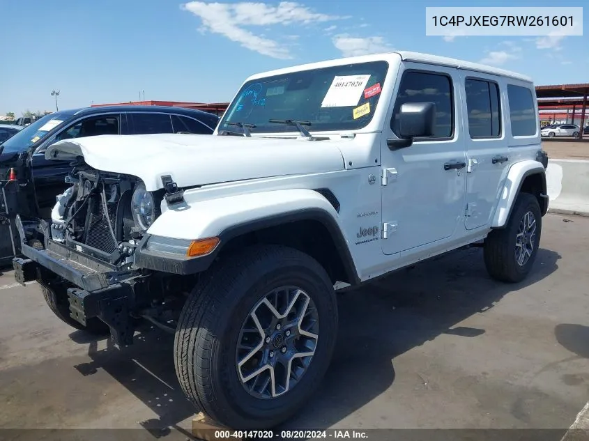 1C4PJXEG7RW261601 2024 Jeep Wrangler 4-Door Sahara 4X4