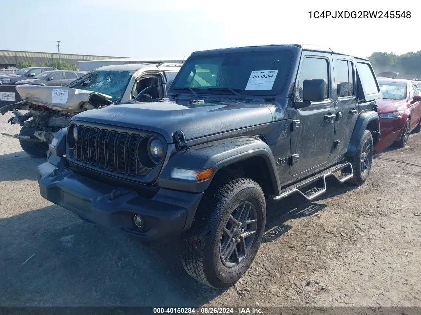 2024 Jeep Wrangler Sport S VIN: 1C4PJXDG2RW245548 Lot: 40150284