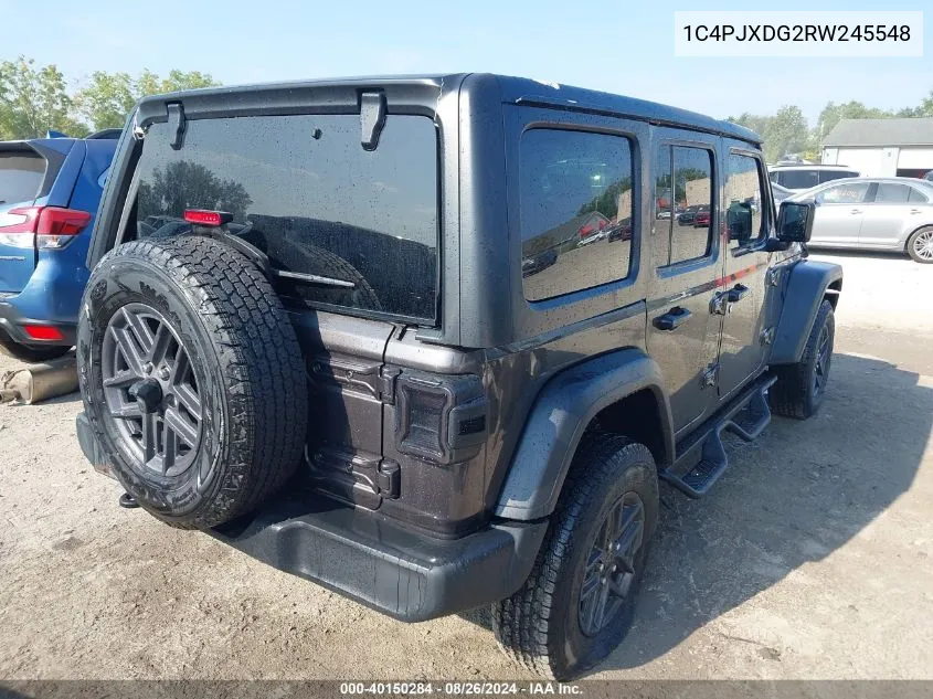 2024 Jeep Wrangler Sport S VIN: 1C4PJXDG2RW245548 Lot: 40150284