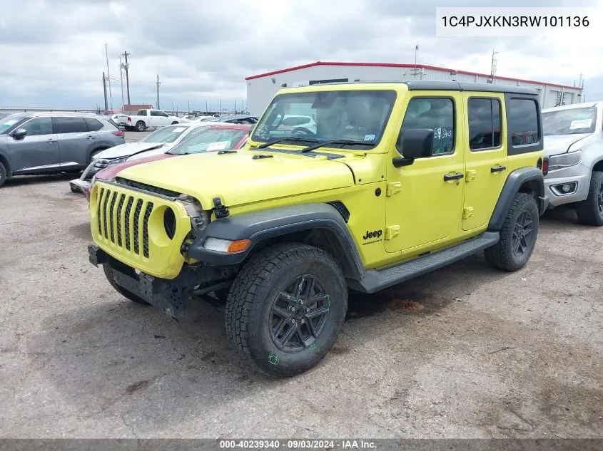 1C4PJXKN3RW101136 2024 Jeep Wrangler 4-Door Sport Rhd 4X4