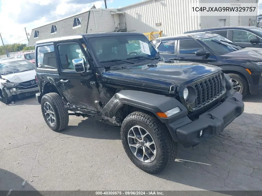 2024 Jeep Wrangler 2-Door Sport S 4X4 VIN: 1C4PJXAG9RW329757 Lot: 40300575