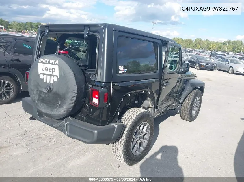 1C4PJXAG9RW329757 2024 Jeep Wrangler 2-Door Sport S 4X4