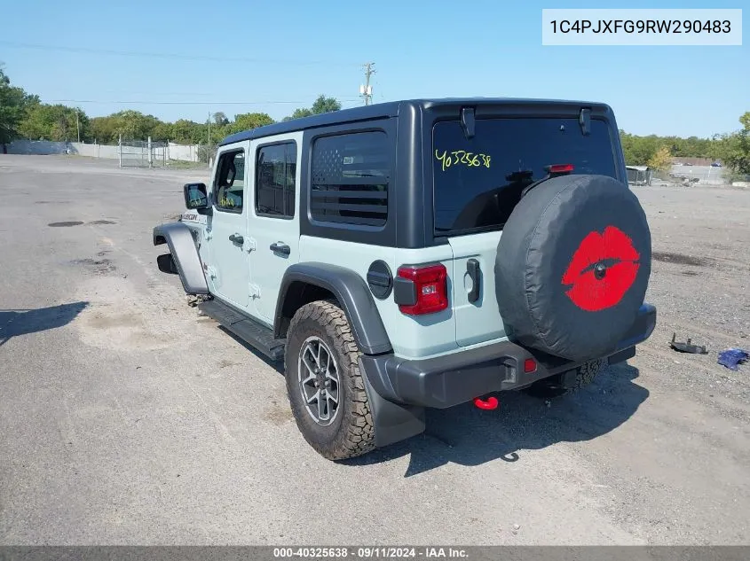 2024 Jeep Wrangler 4-Door Rubicon 4X4 VIN: 1C4PJXFG9RW290483 Lot: 40325638