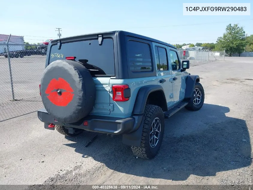 2024 Jeep Wrangler 4-Door Rubicon 4X4 VIN: 1C4PJXFG9RW290483 Lot: 40325638