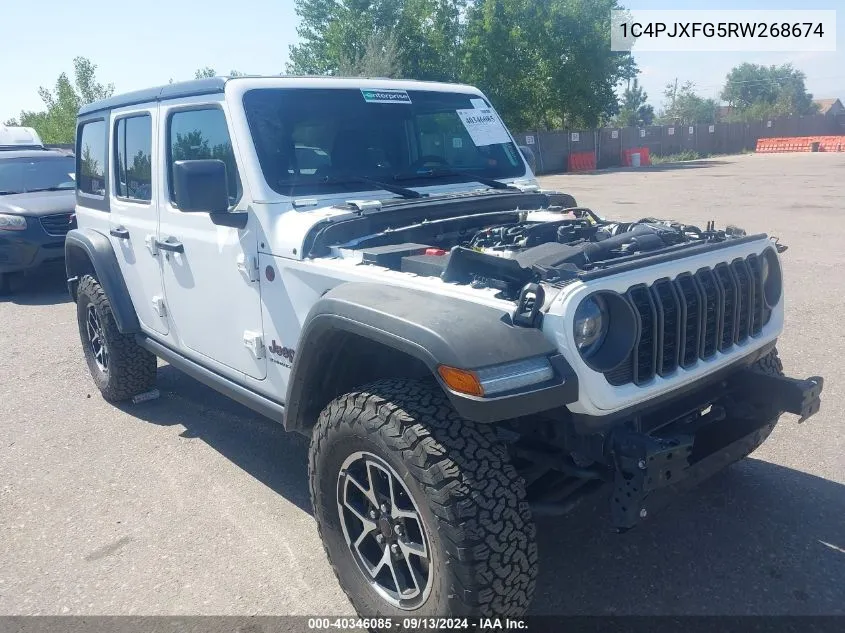 2024 Jeep Wrangler 4-Door Rubicon 4X4 VIN: 1C4PJXFG5RW268674 Lot: 40346085