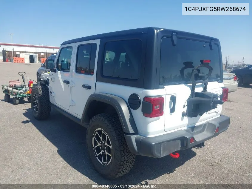 2024 Jeep Wrangler 4-Door Rubicon 4X4 VIN: 1C4PJXFG5RW268674 Lot: 40346085